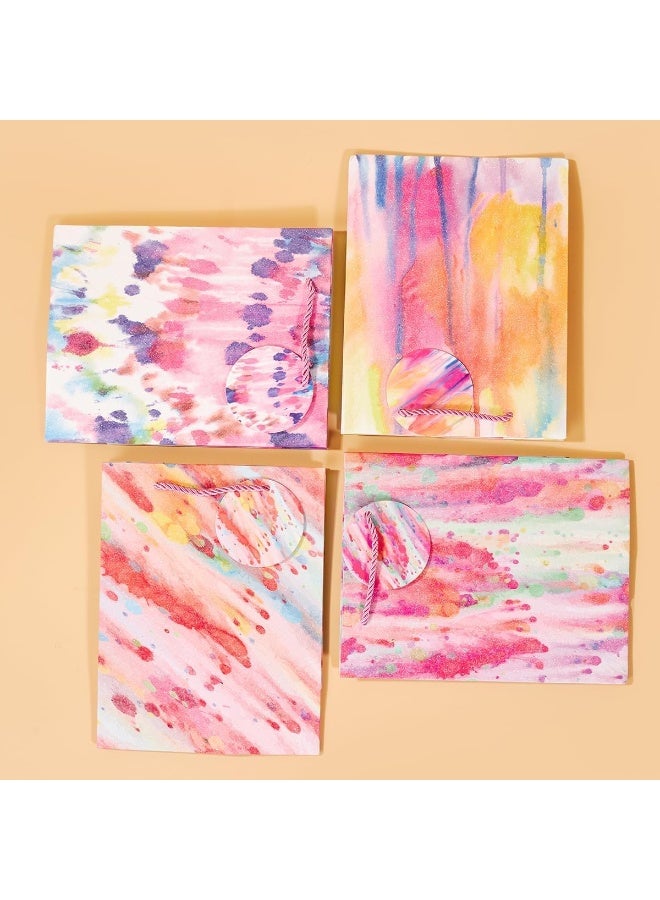 سيوسي Gift Bags, Colorful Paper Bags for Girl Women's Birthdays, Bridal Showers, Weddings, Mother's Day, Christmas, Thank You Bags-All Occation (Colorful, 12pcs, 9" Medium) - Image 2